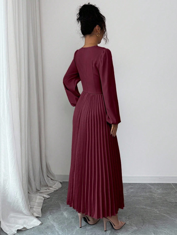 Rochie maxi SHEIN, vișiniu