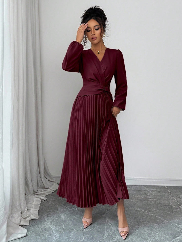 Rochie maxi SHEIN, vișiniu