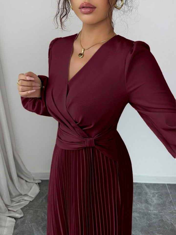 Rochie maxi SHEIN, vișiniu
