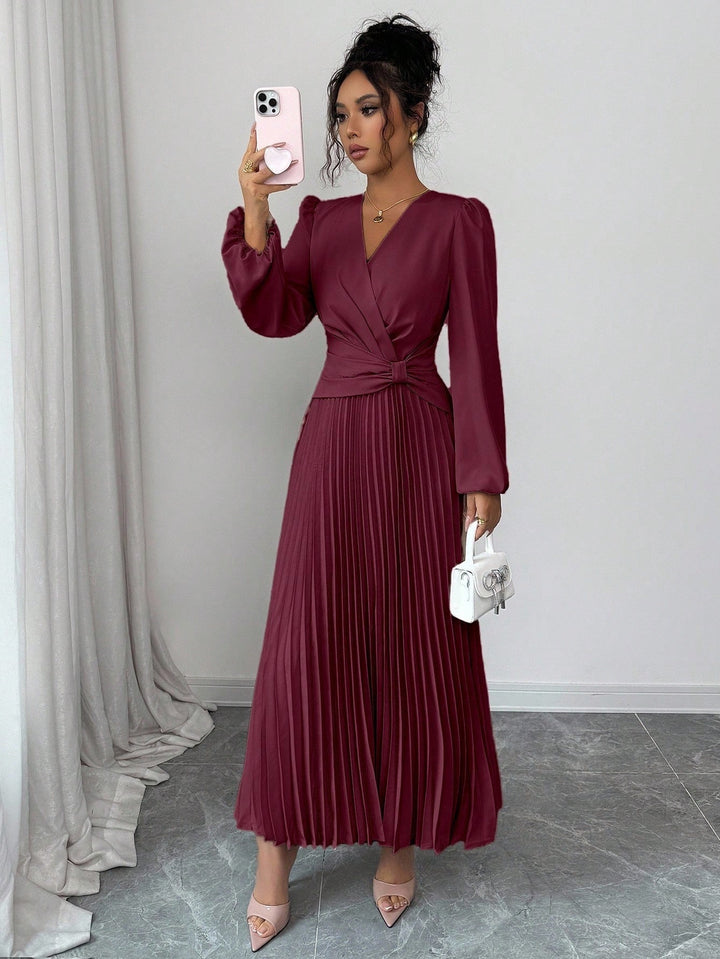 Rochie maxi SHEIN, vișiniu
