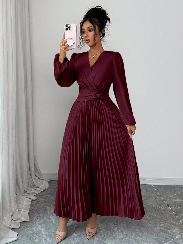 Rochie maxi SHEIN, vișiniu