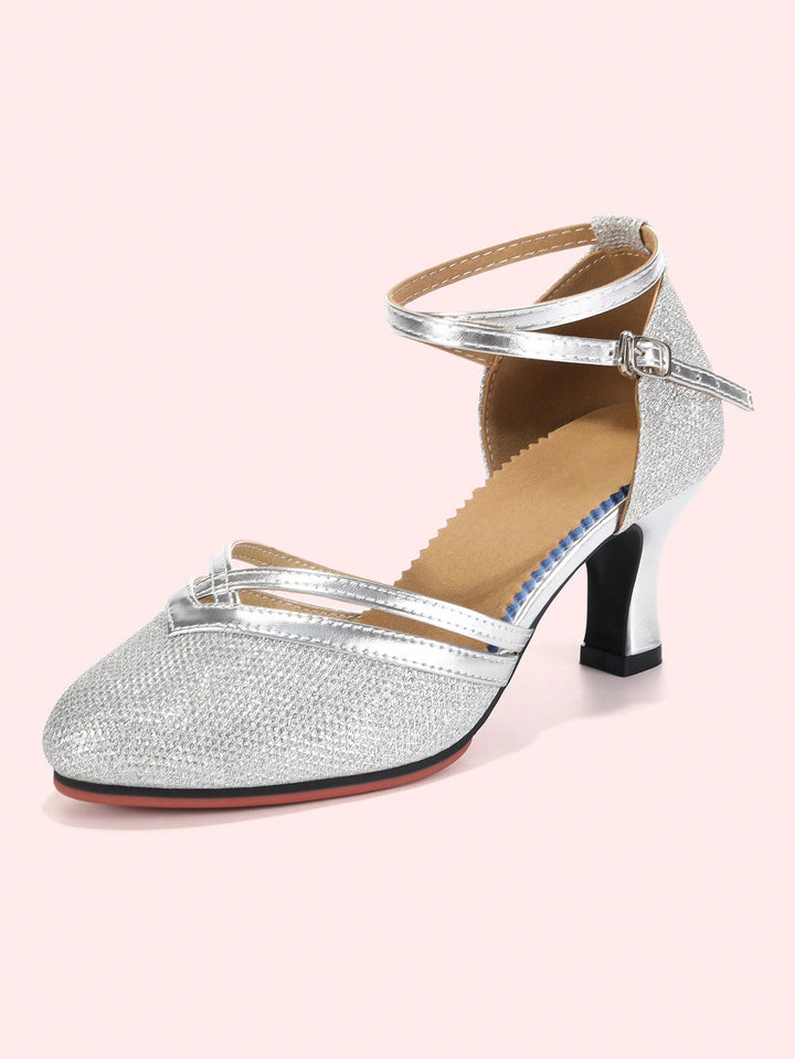 Pantofi de dans SHEIN, argintiu
