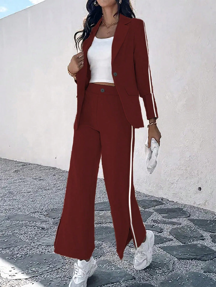 Costum SHEIN, roșu