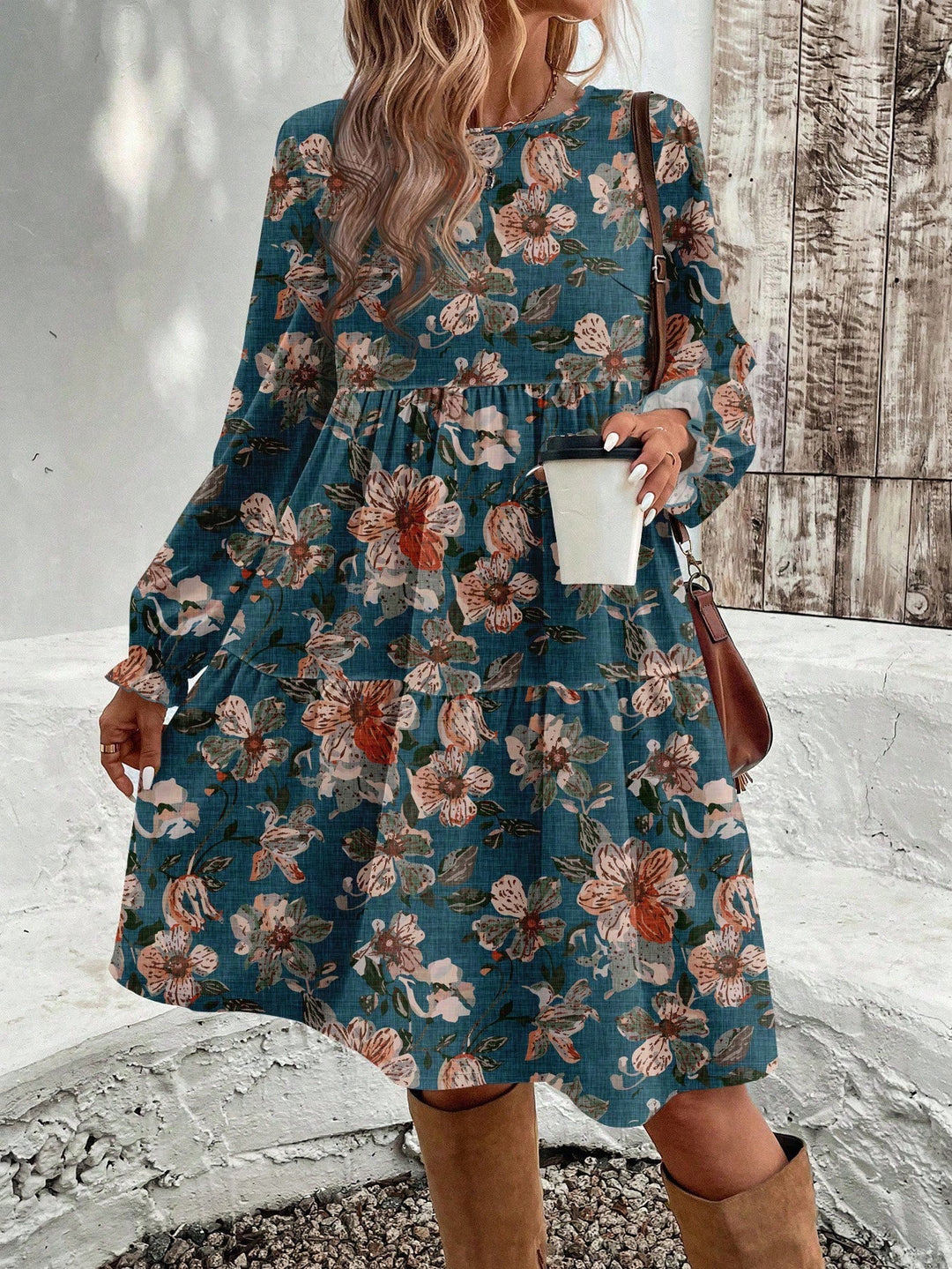 Rochie SHEIN, mix culori