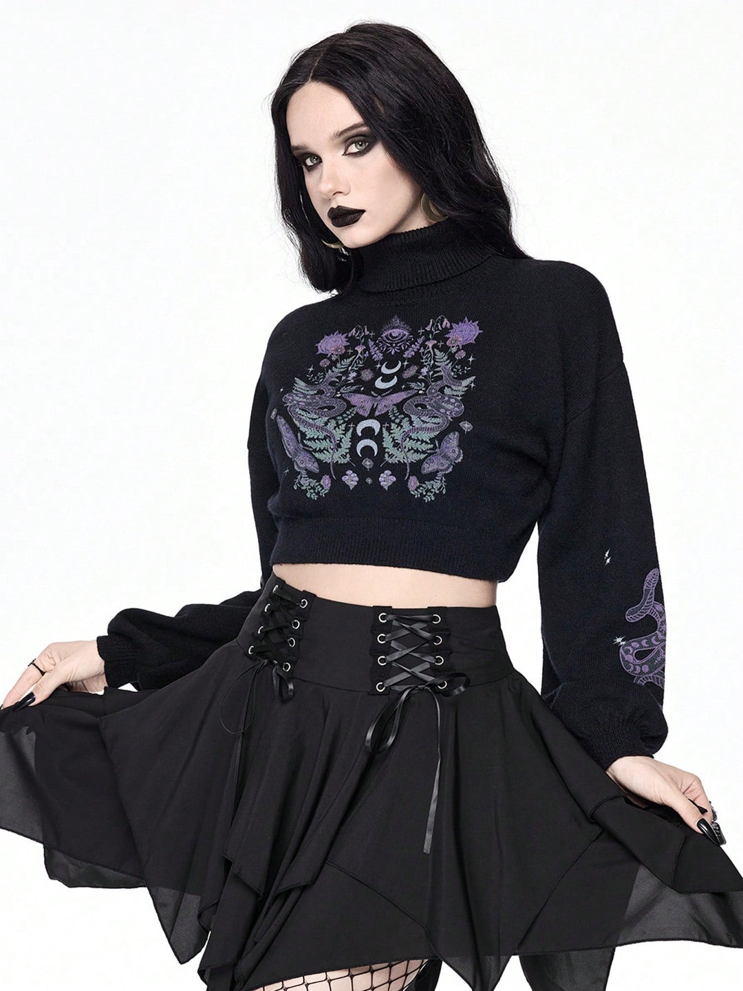 Pulover SHEIN, negru