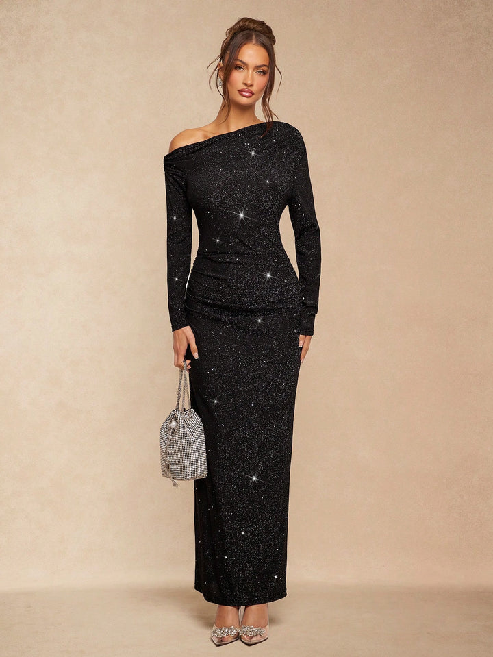 Rochie maxi SHEIN, negru