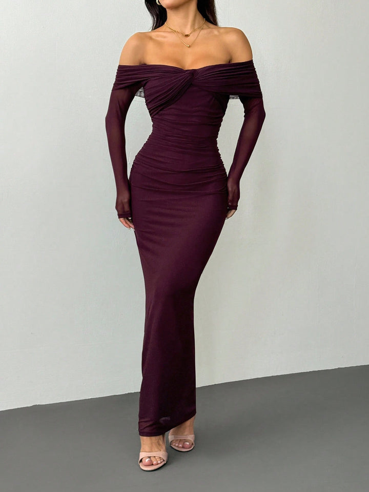 Rochie maxi SHEIN, roșu