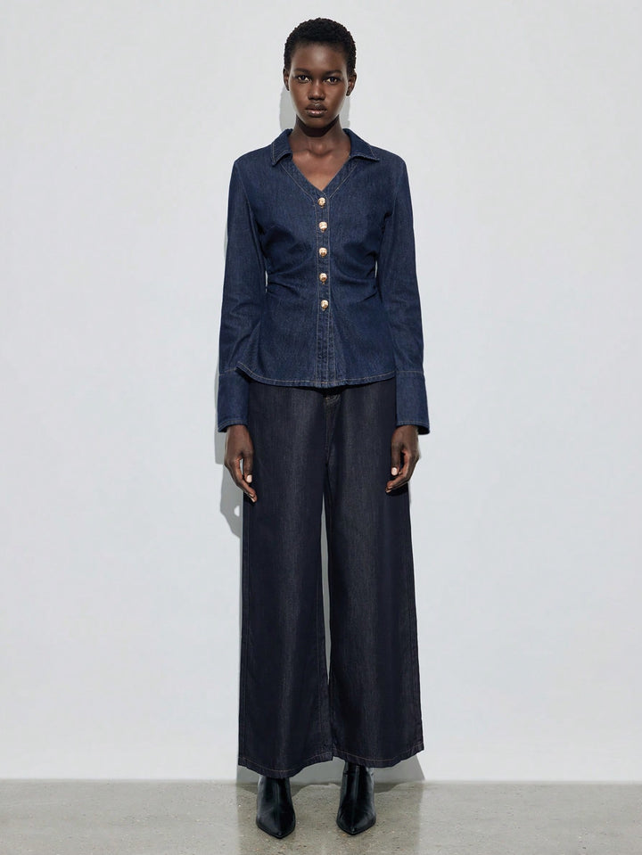 Top SHEIN, albastru