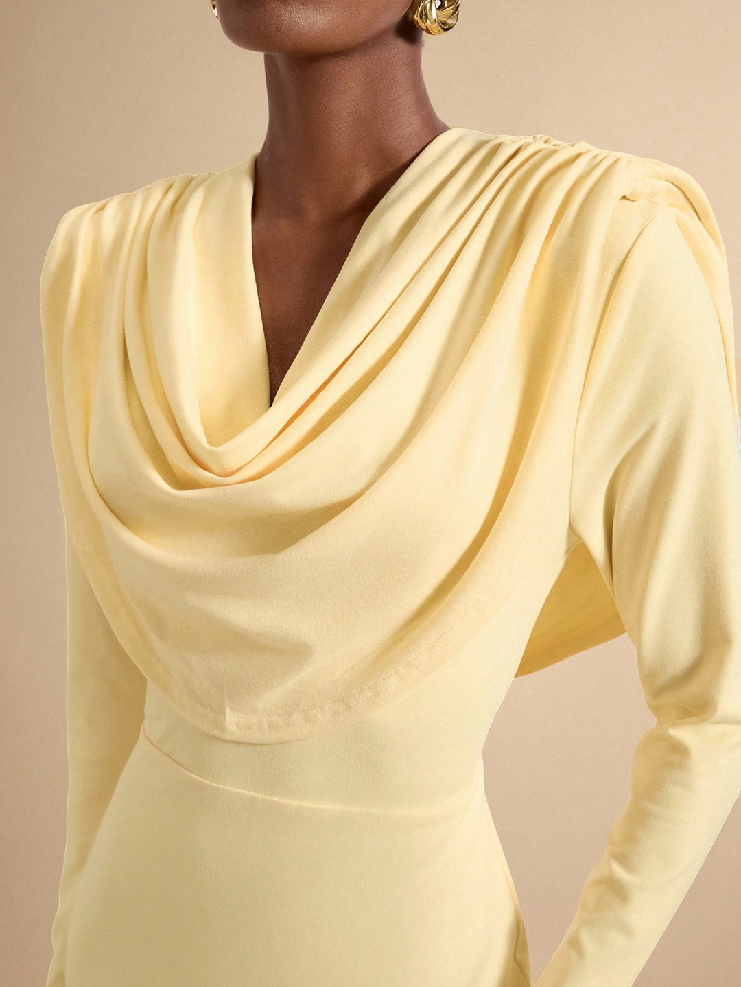 Rochie maxi SHEIN, galben