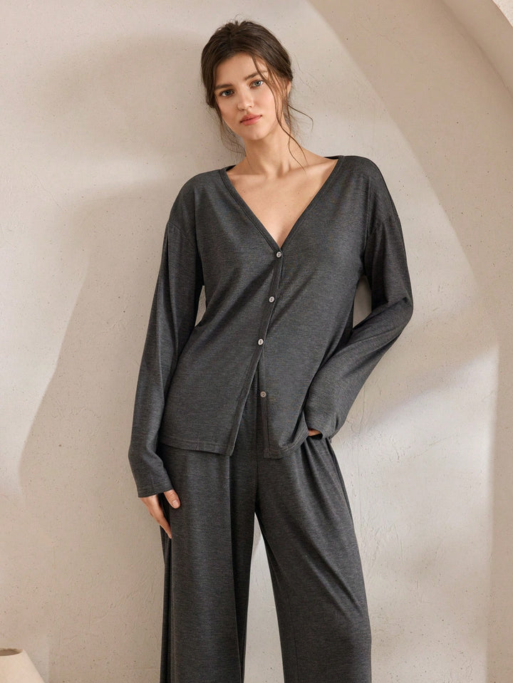Set pijamale SHEIN, negru