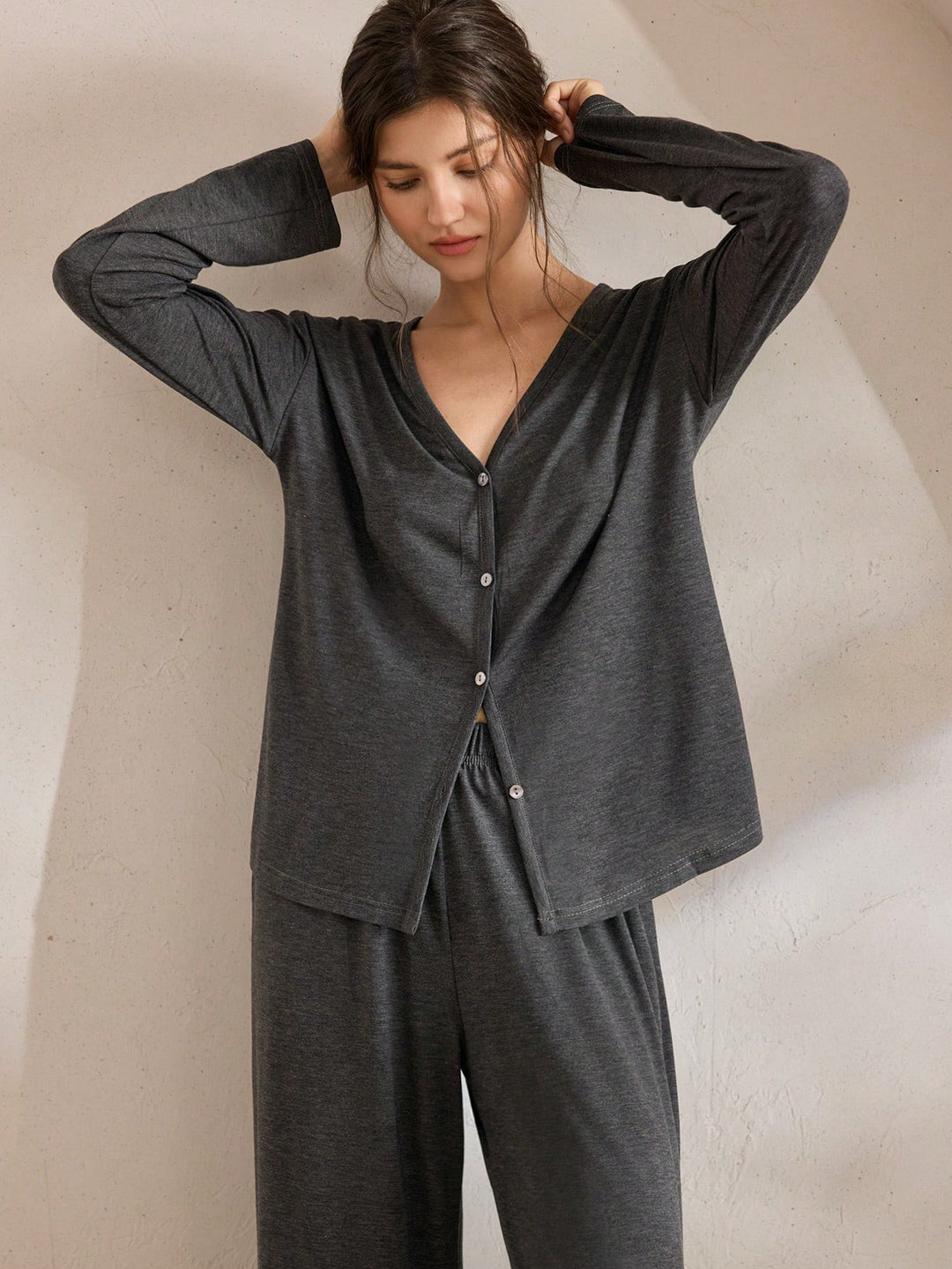 Set pijamale SHEIN, negru