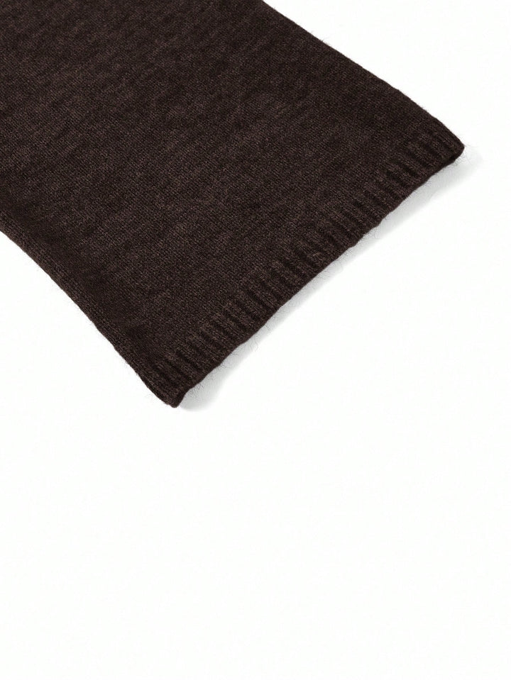 Cardigan SHEIN, maro