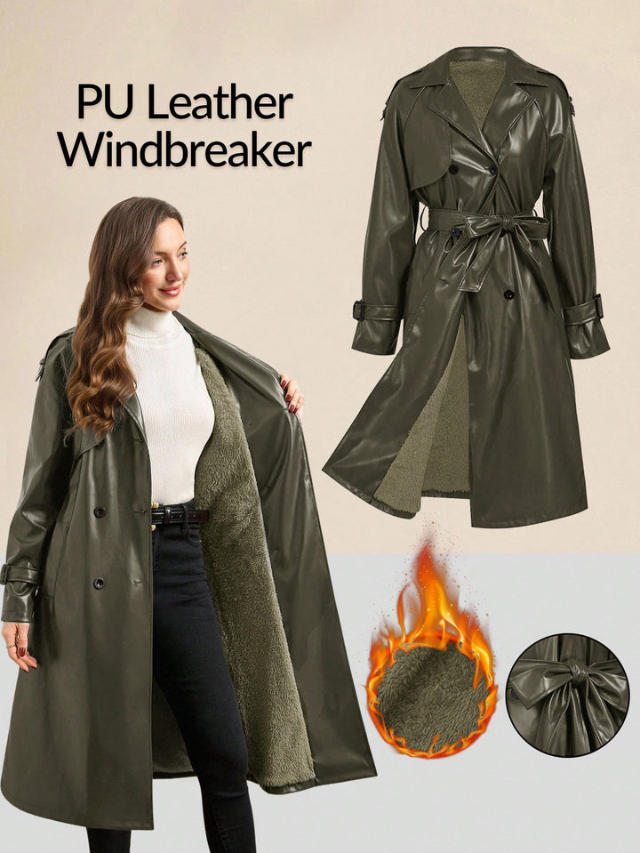 Trench SHEIN, kaki