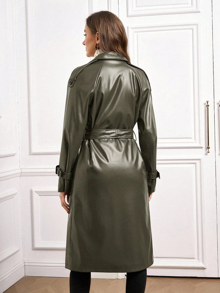 Trench SHEIN, kaki