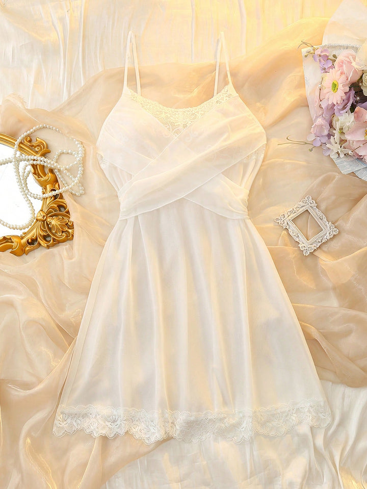 Rochie de noapte SHEIN, alb