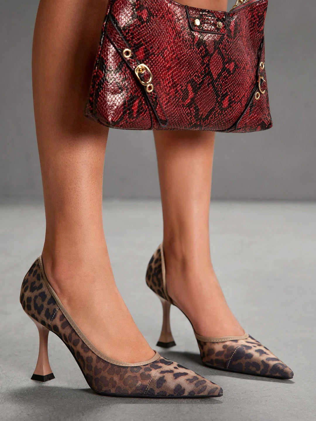 Pantofi cu toc SHEIN, mix culori