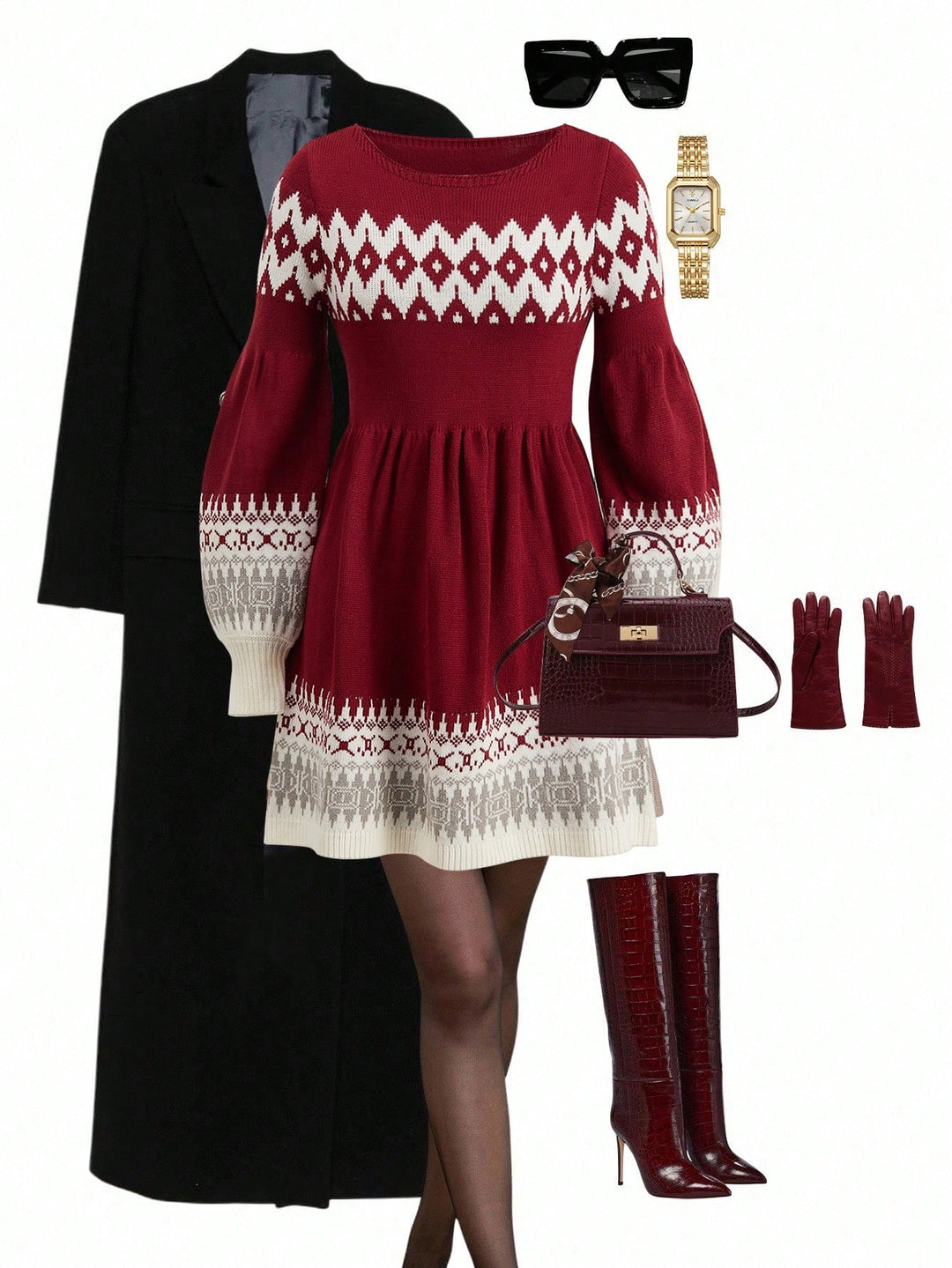 Rochie mini SHEIN, mix culori