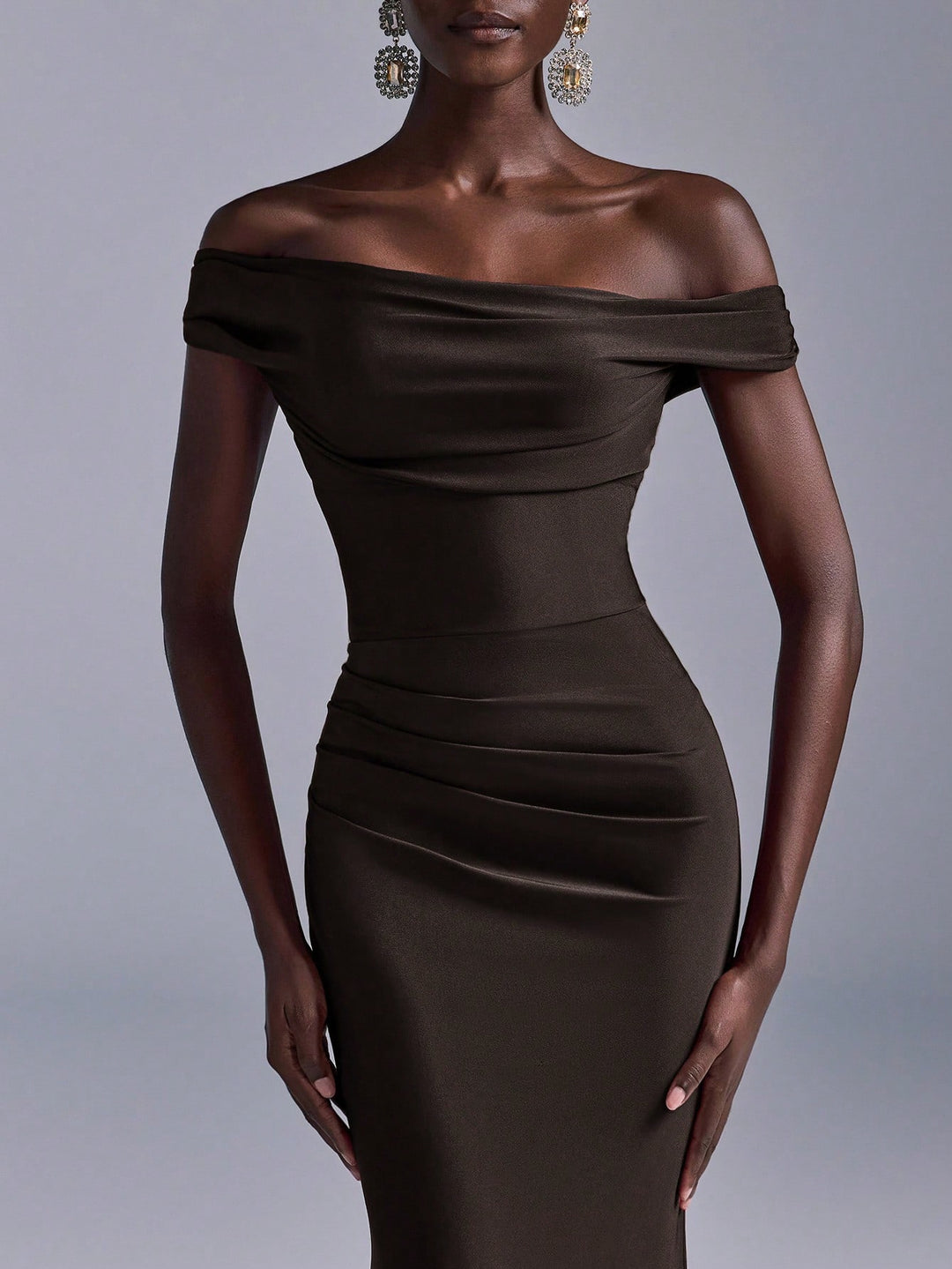 Rochie SHEIN, maro