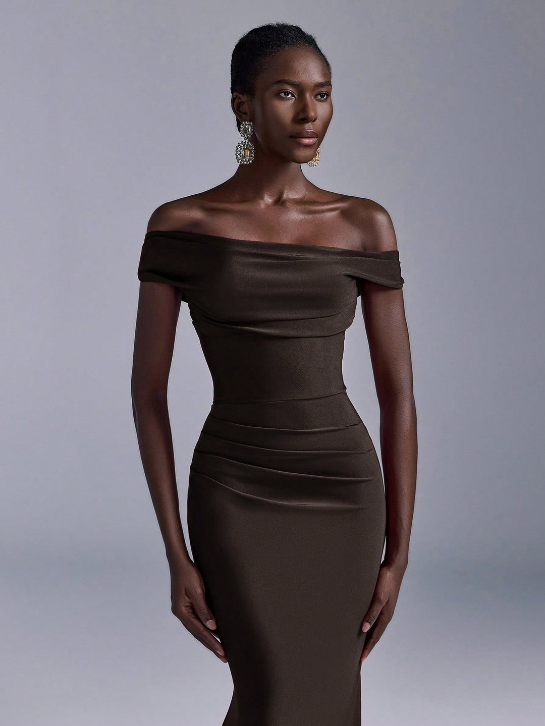 Rochie SHEIN, maro