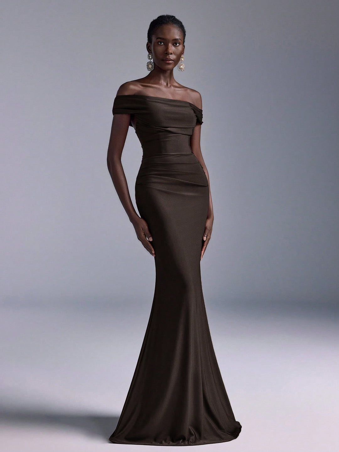Rochie SHEIN, maro