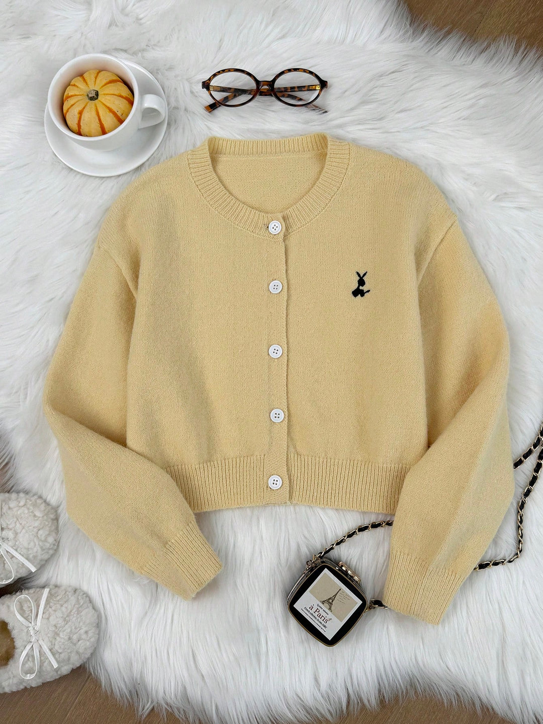 Cardigan SHEIN, galben