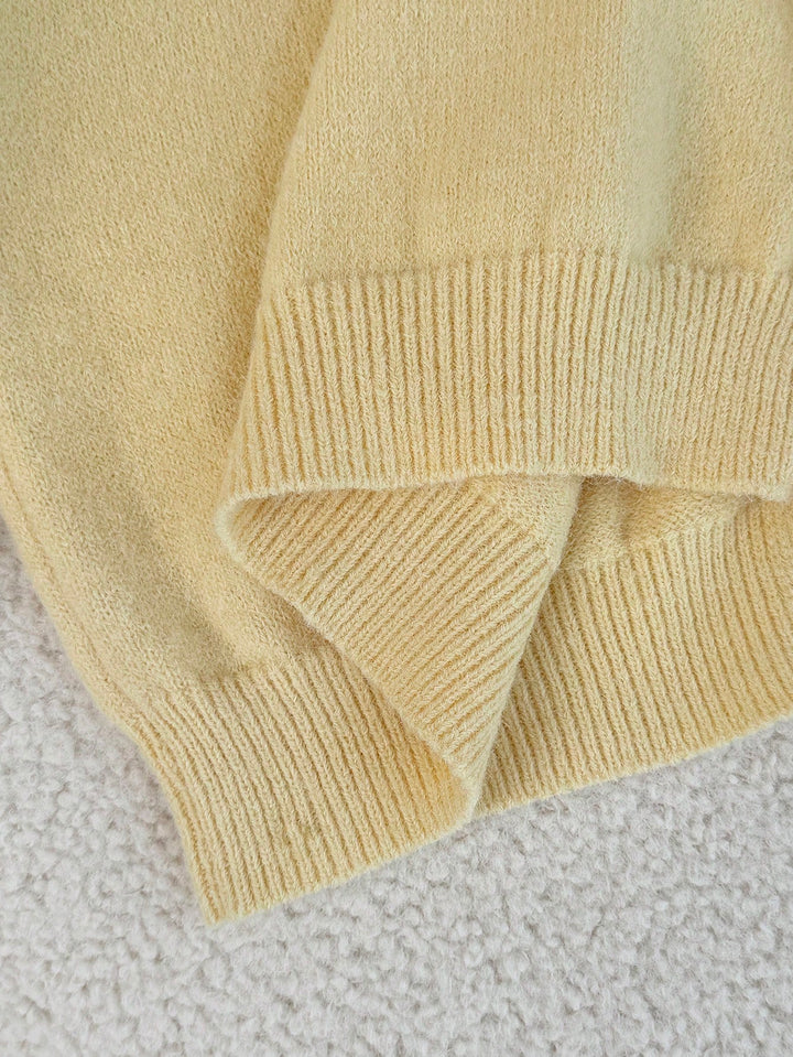 Cardigan SHEIN, galben