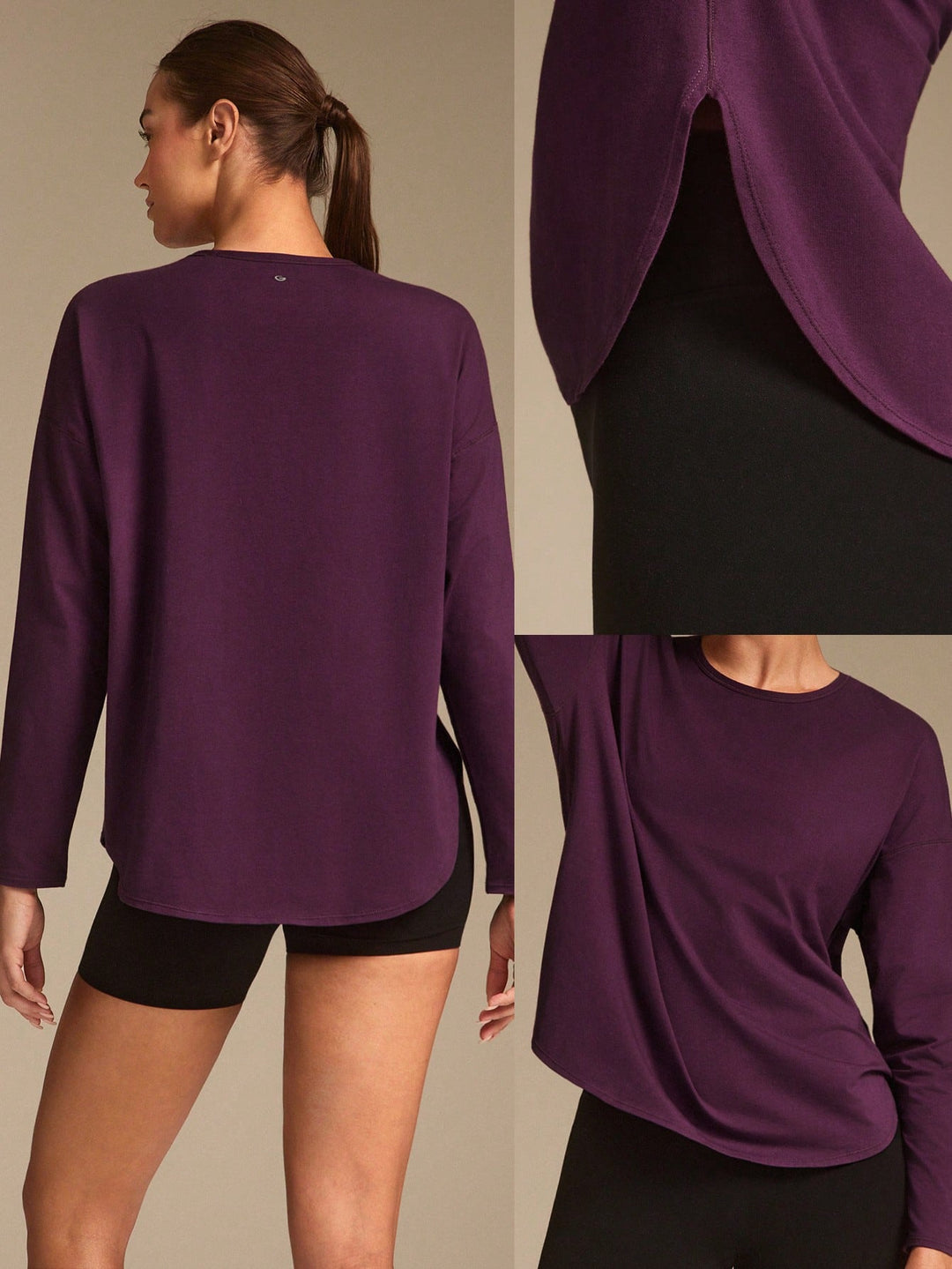 Tricou SHEIN, vișiniu