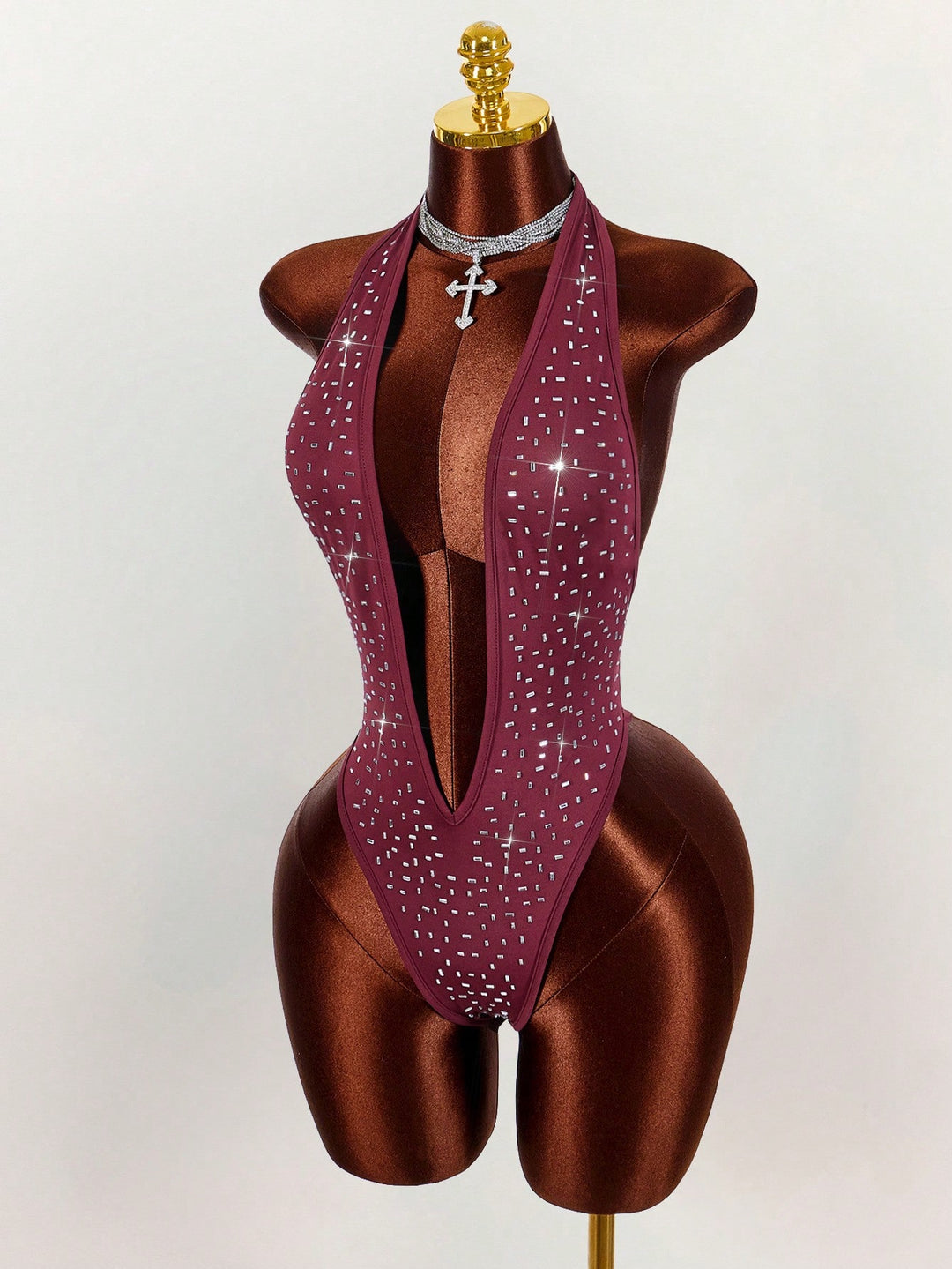 Body SHEIN, vișiniu