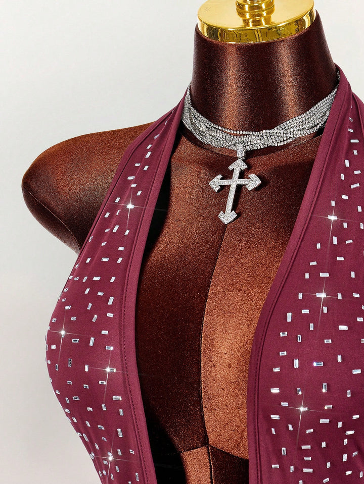 Body SHEIN, vișiniu