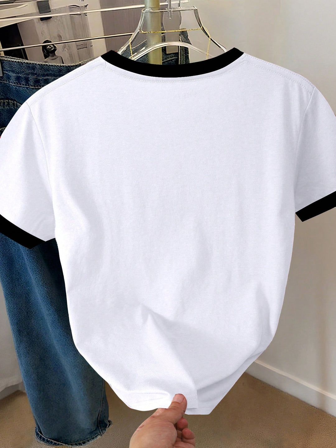 Tricou SHEIN, alb