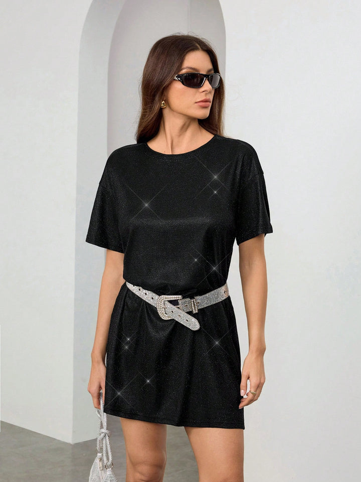Rochie mini SHEIN, negru