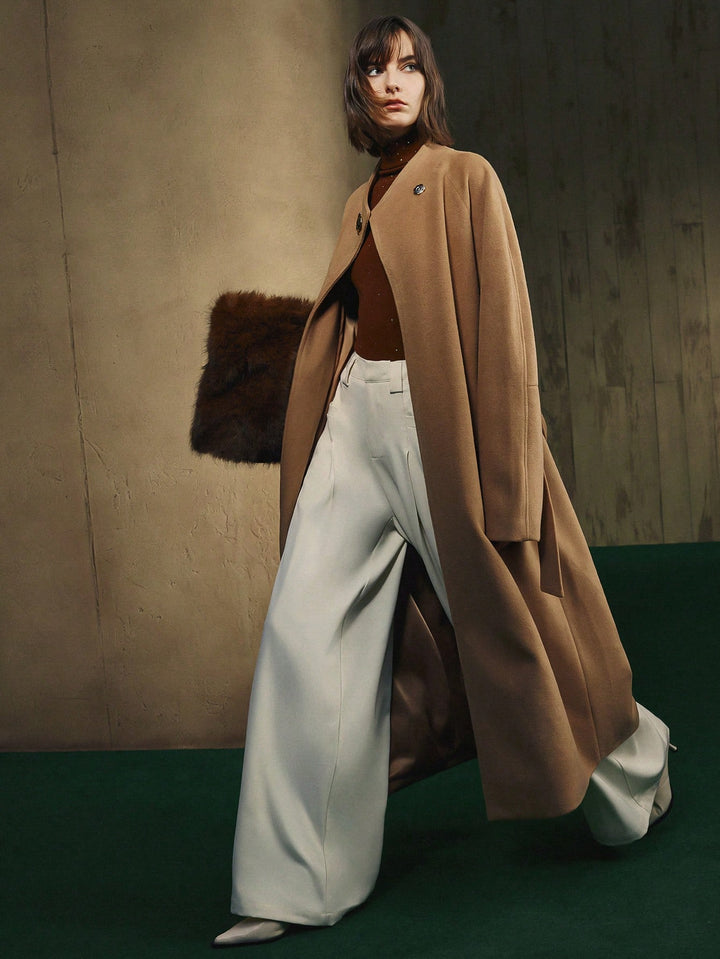 SHEIN kabát, khaki