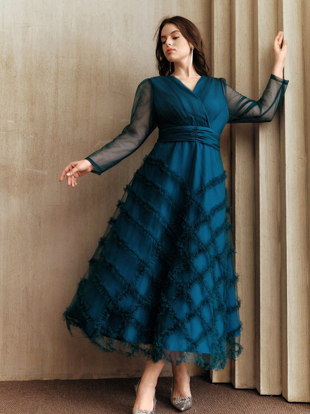 Rochie SHEIN, verde