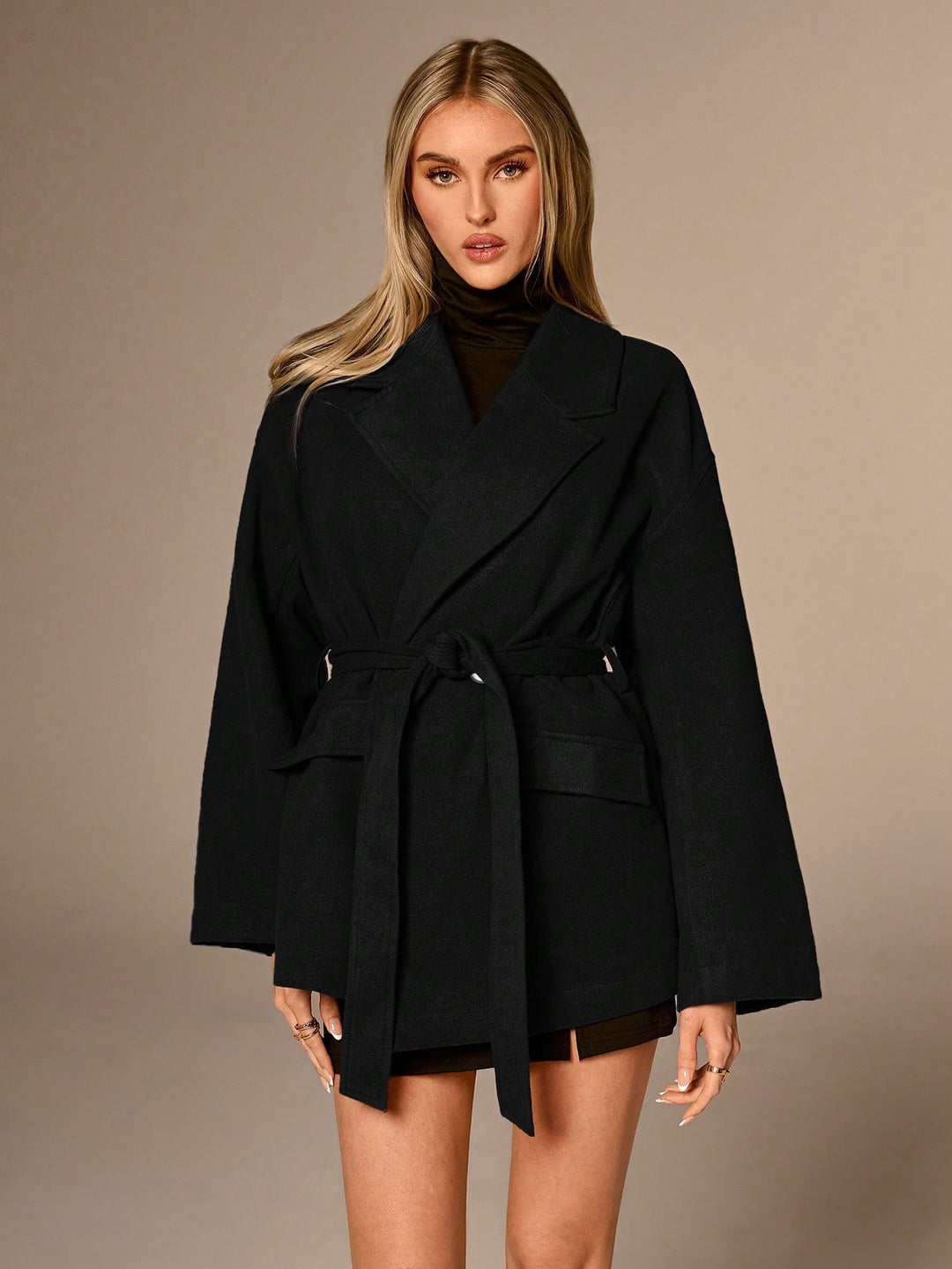 Palton SHEIN, negru