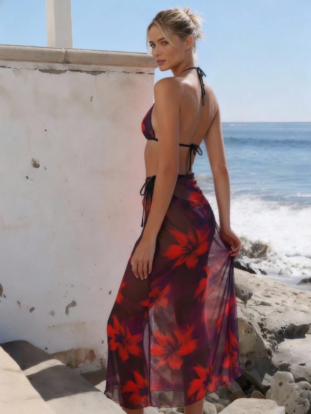 Set bikini SHEIN, mix culori