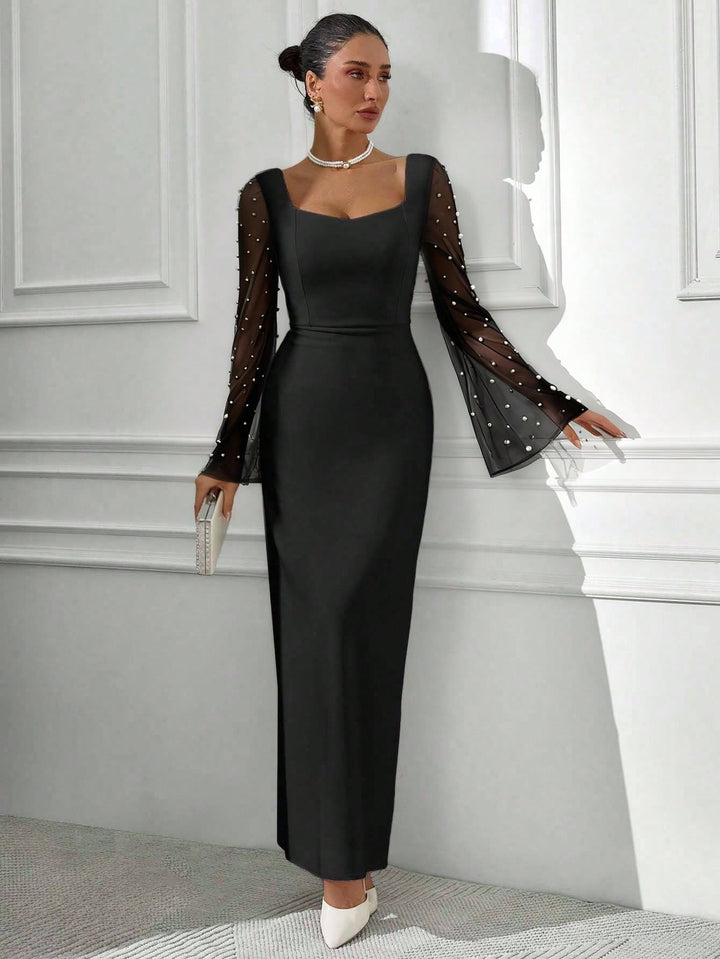 Rochie midi SHEIN, negru