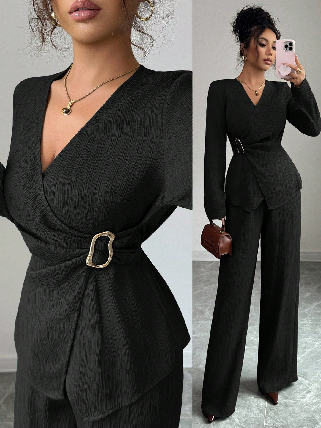 Compleu SHEIN, negru
