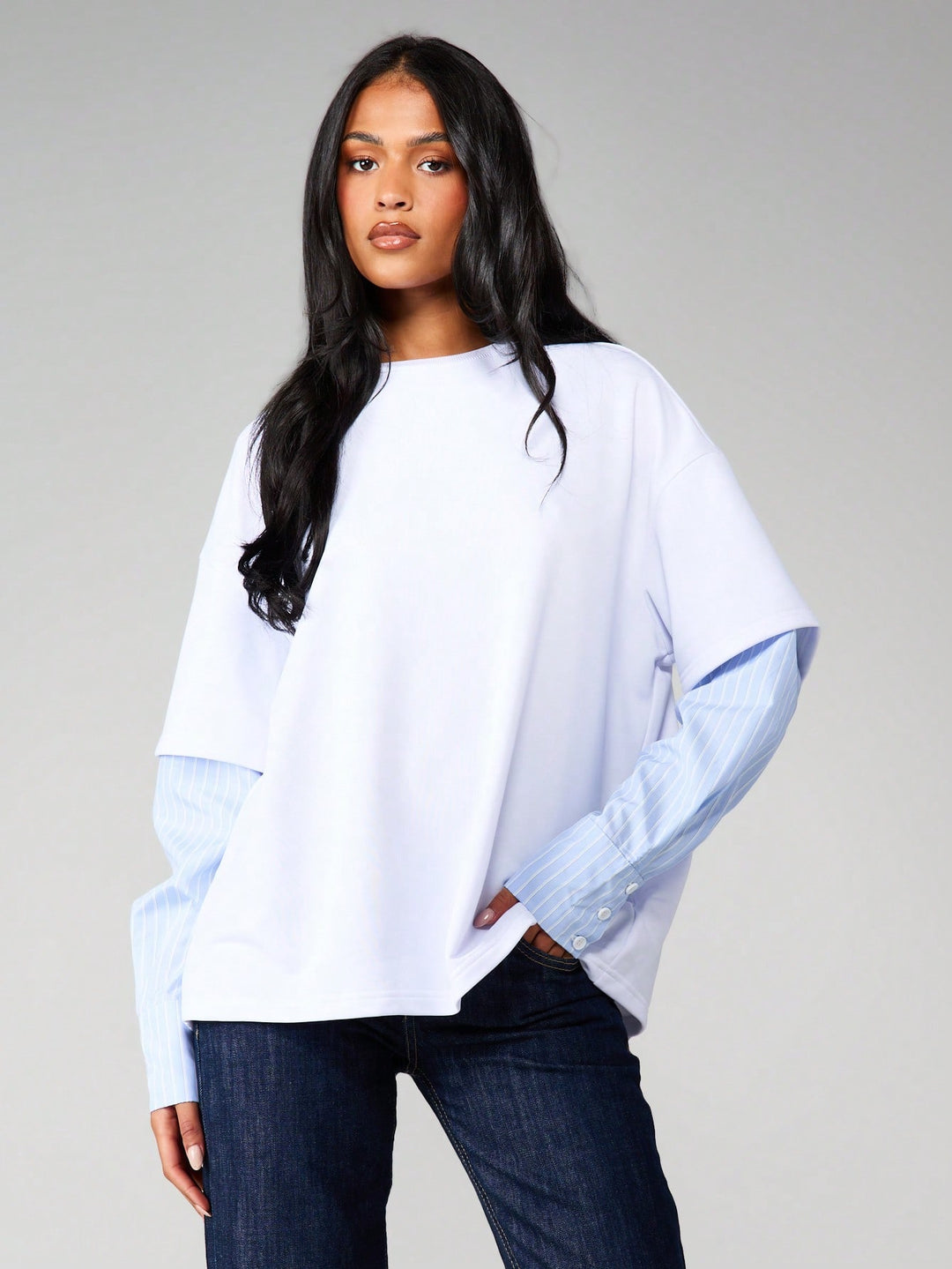 Tricou SHEIN, alb