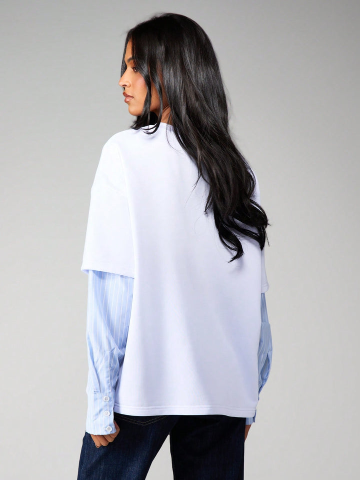 Tricou SHEIN, alb