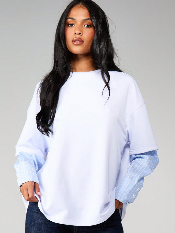 Tricou SHEIN, alb