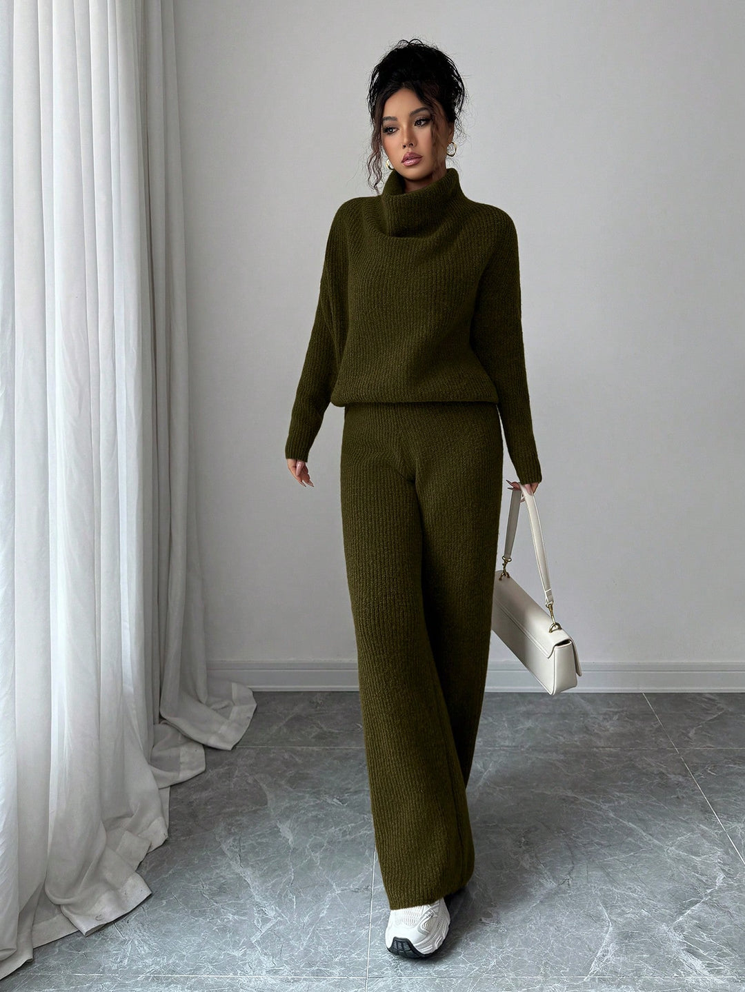 SHEIN melegítő, khaki