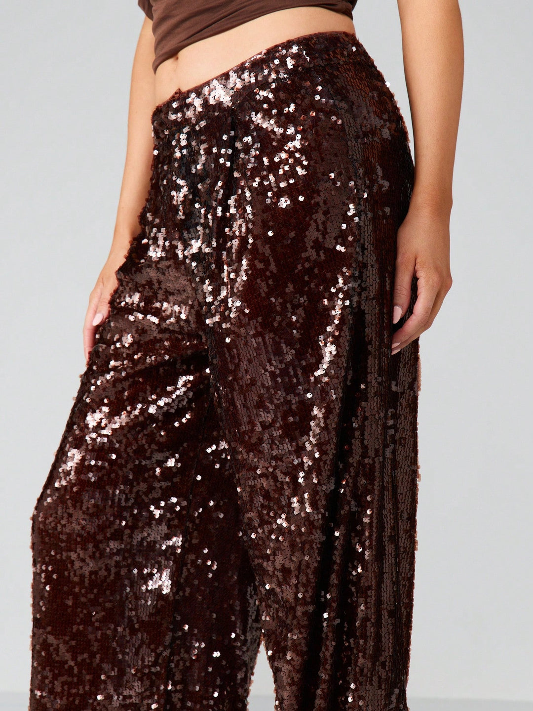 Pantaloni Missguided by Shein, maro