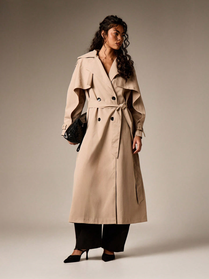 Trench SHEIN, kaki