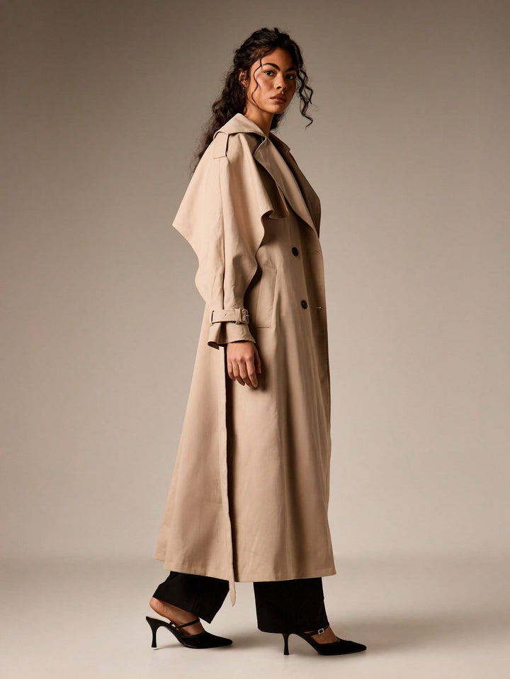 Trench SHEIN, kaki
