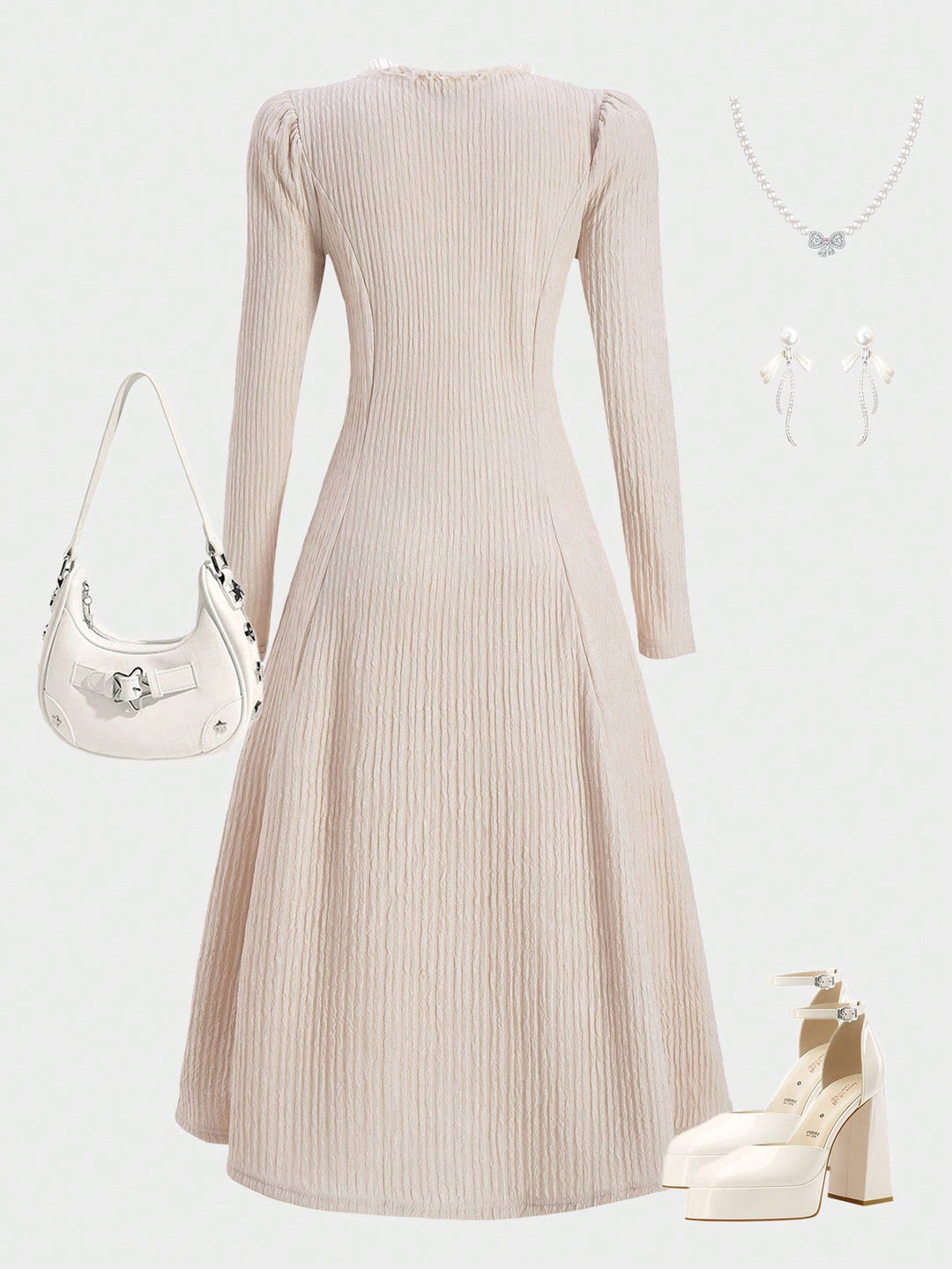 Rochie SHEIN, bej
