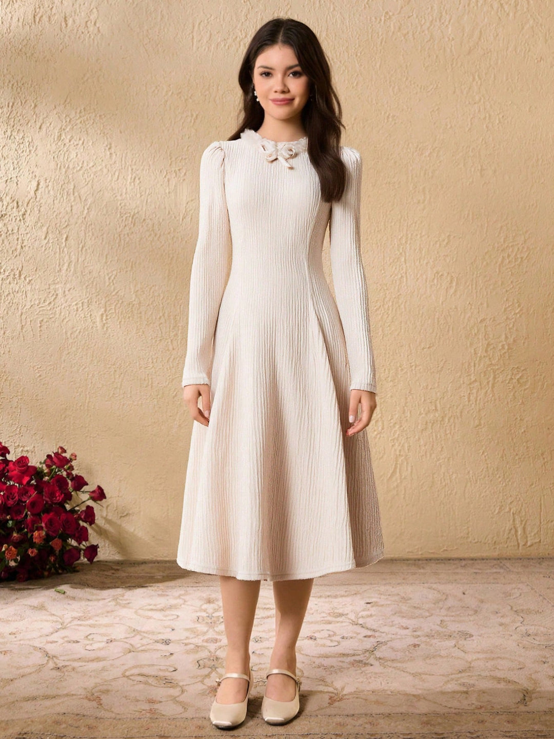 Rochie SHEIN, bej