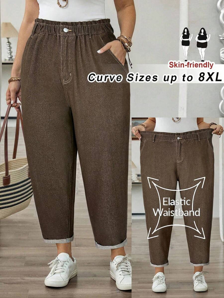 Jeans SHEIN, maro