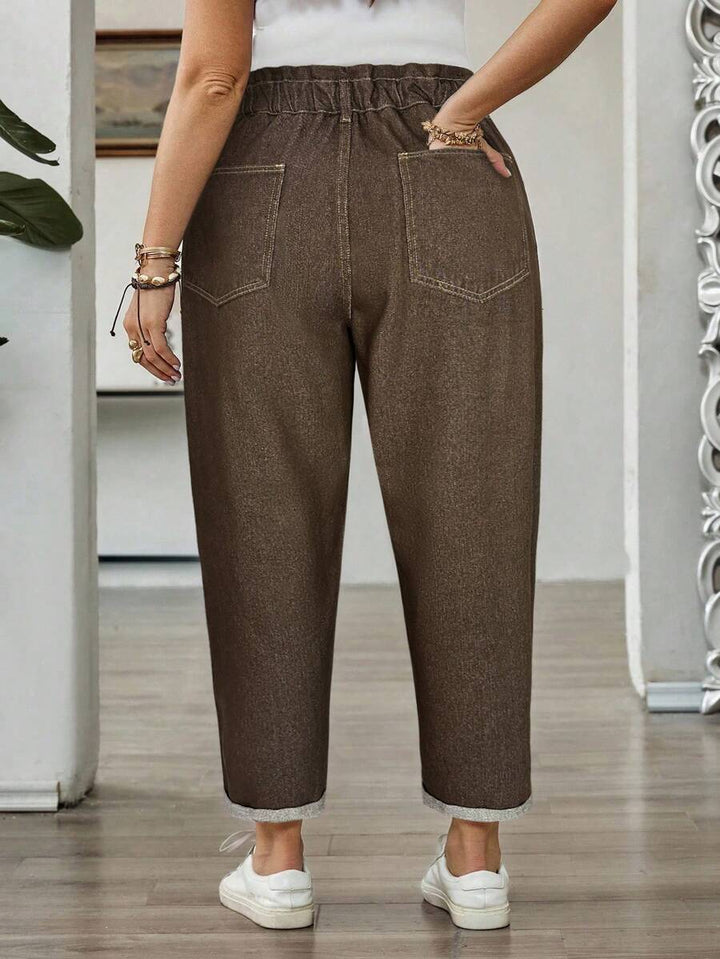 Jeans SHEIN, maro