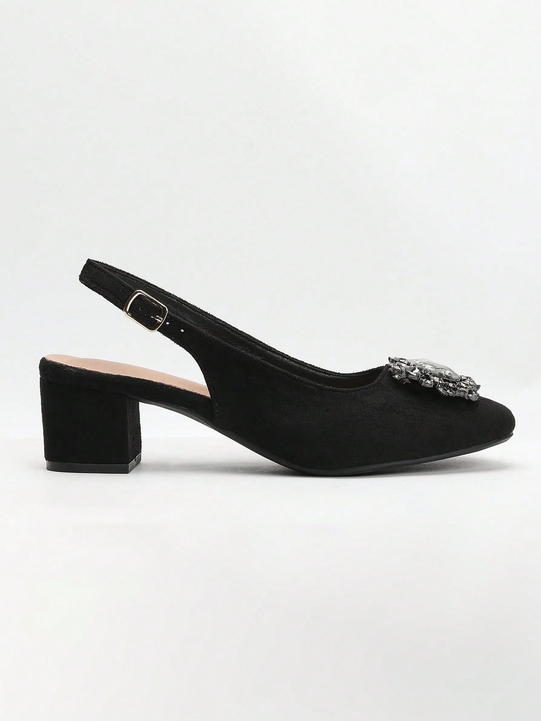 Pantofi cu toc SHEIN, negru