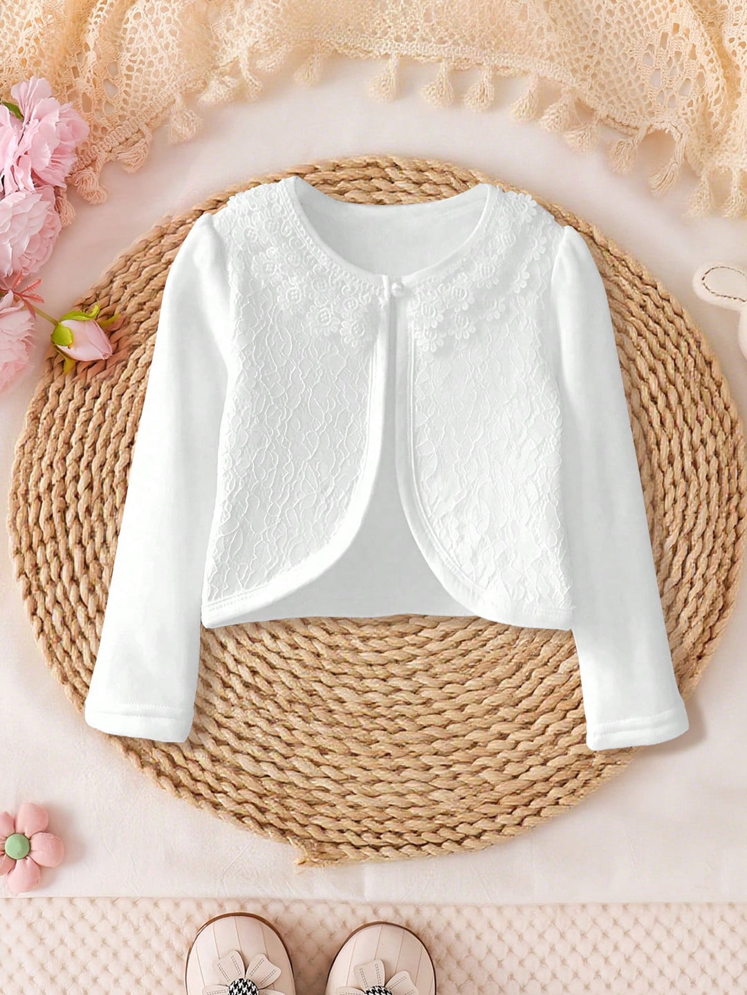 Cardigan SHEIN, alb